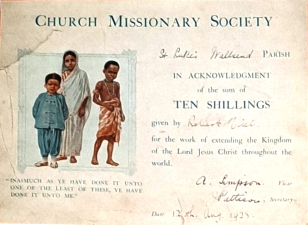 Church Missionary Society_St Luke's Wallsend Parish - 12 Aug 1928
