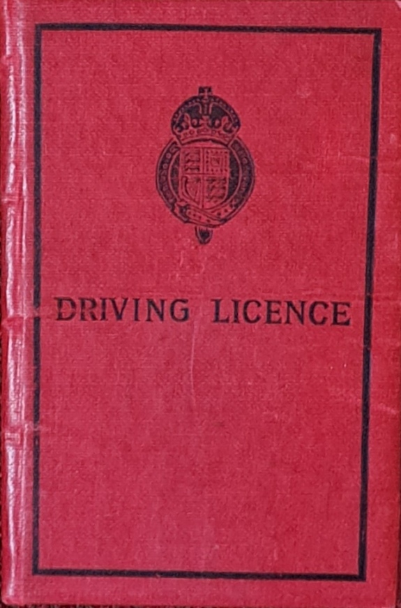 Driving Licence, George Robert Allen, 1950-1957