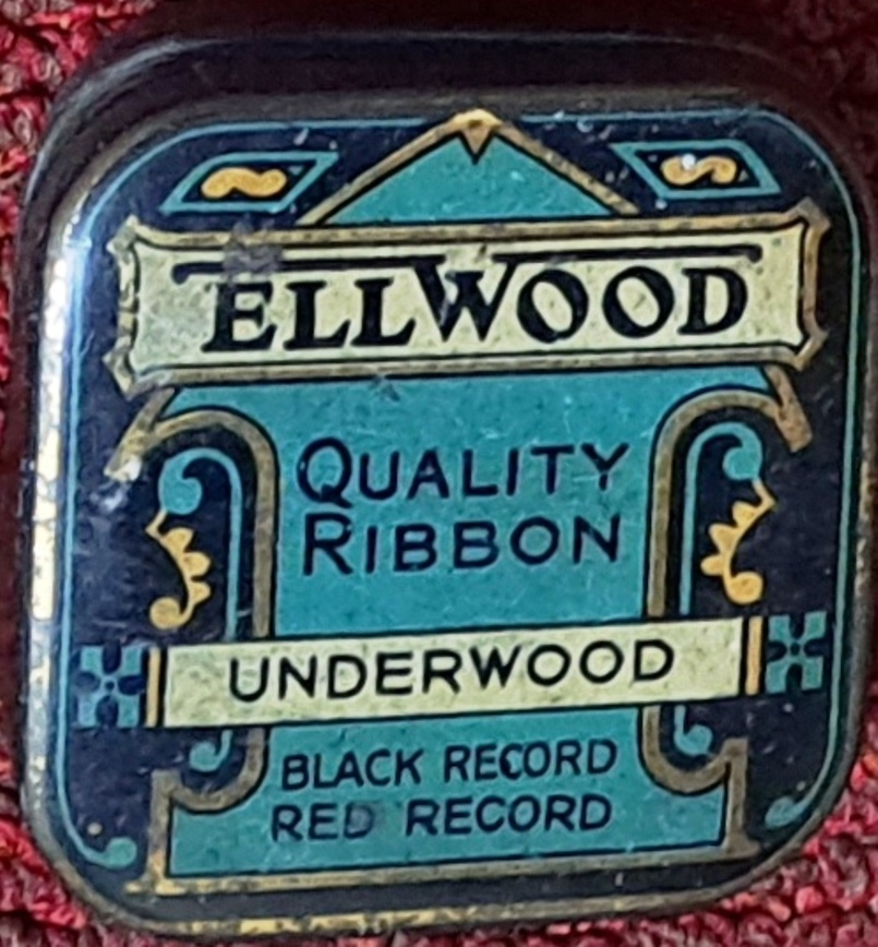 Typewriter Ribbon, Underwood Ellwood Box