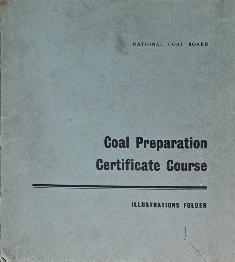 Coal Preparation Certificate Course Illustrations Folder - National Coal Board - 1961