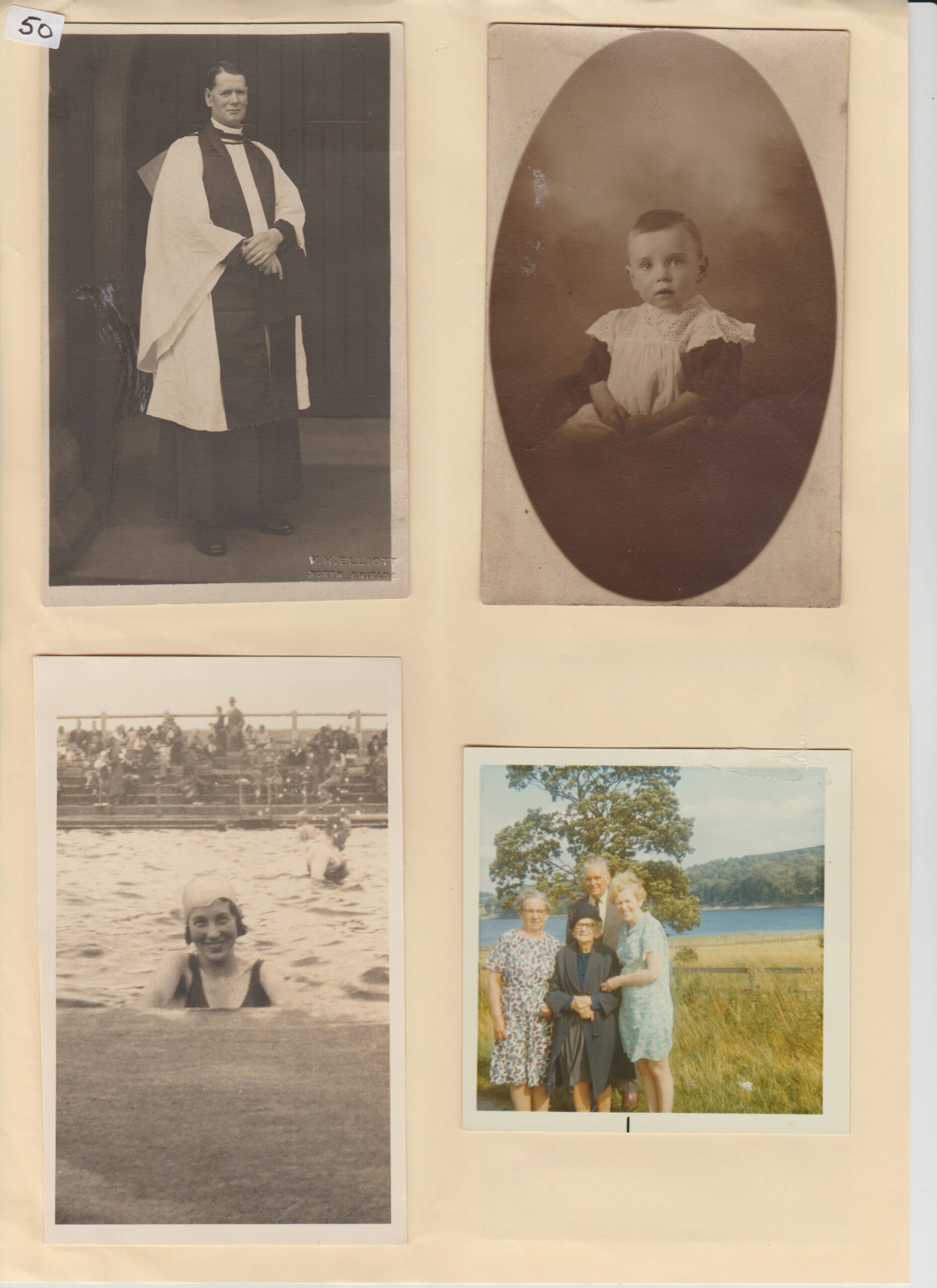 Four unknown images