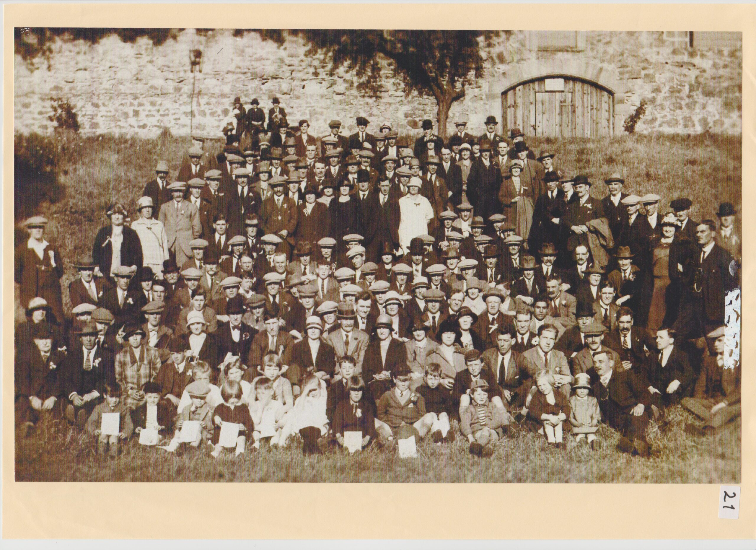 Group of People on Group Outing Unknown Date