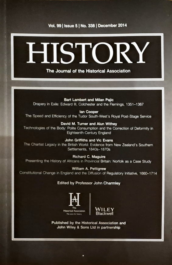 History, Journal Of The Historical Association, December 2014 - Historical Association - 2014