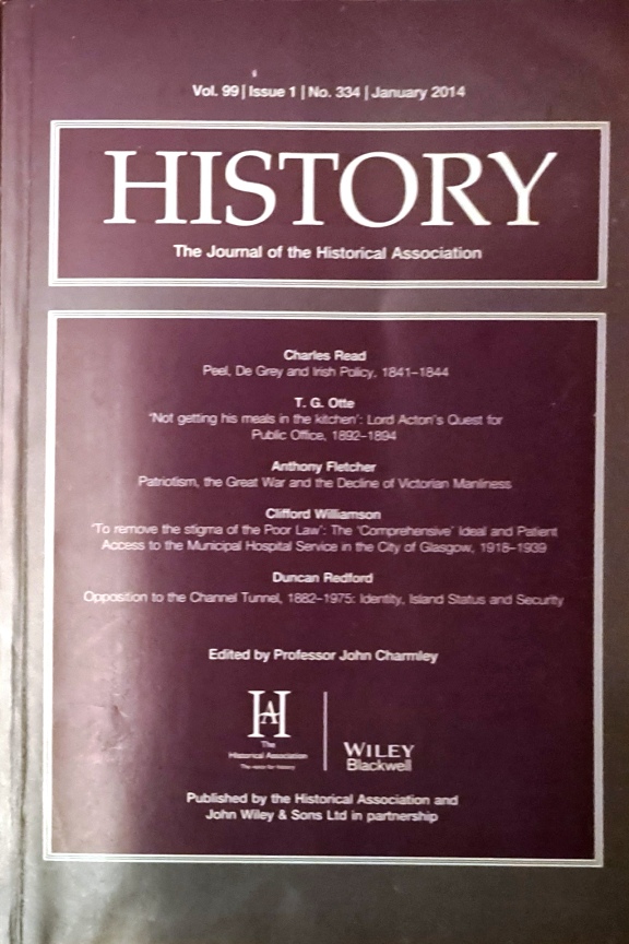 History, Journal Of The Historical Association, January 2014 - Historical Association - 2014