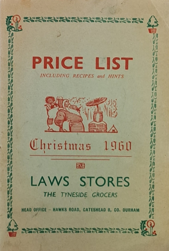 Laws Stores Price List, Xmas 1960 - Laws Stores - 1960