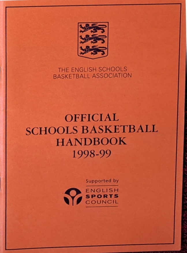 Official Schools Basketball Handbook, 1998-99 - The English Schools Basketball Association - 1999