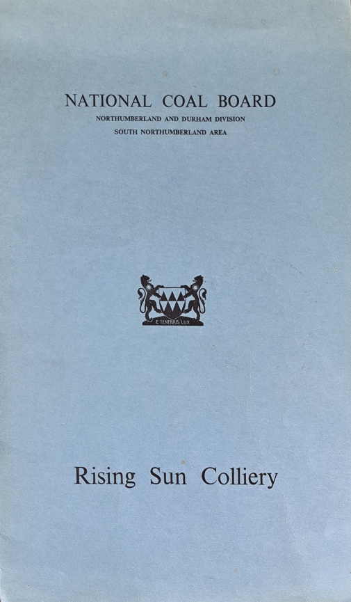 Rising Sun Colliery, Brochure - National Coal Board - 1964