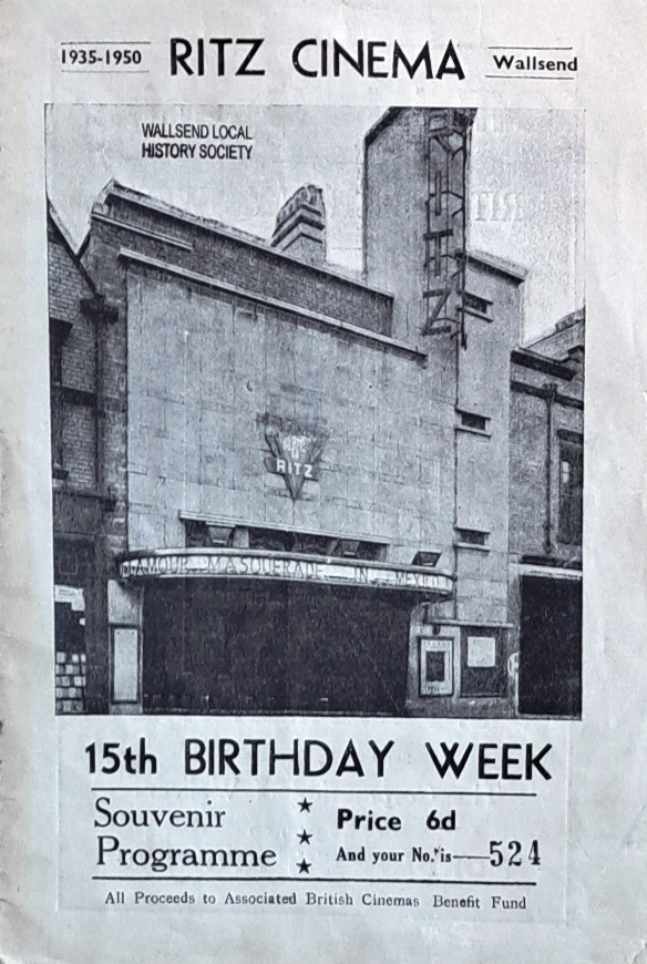 Ritz Cinema, 1935-1950, 15th Birthday Week, Souvenir Programme - Associated British Cinemas - 1958