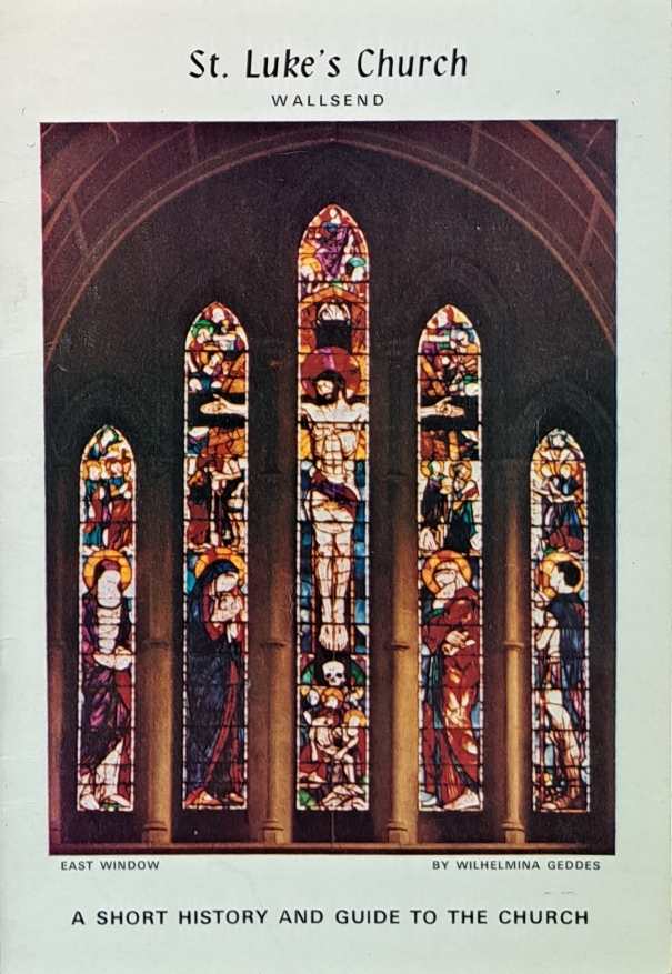 St Luke’s Short History & Guide, Brochure -Wilhelmina Geddes - 1975