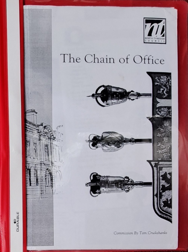 The Chain of Office Commission by Tom Cruikshanks, Mayor of Newcastle 1995-96 - North Tyneside Council - 1996