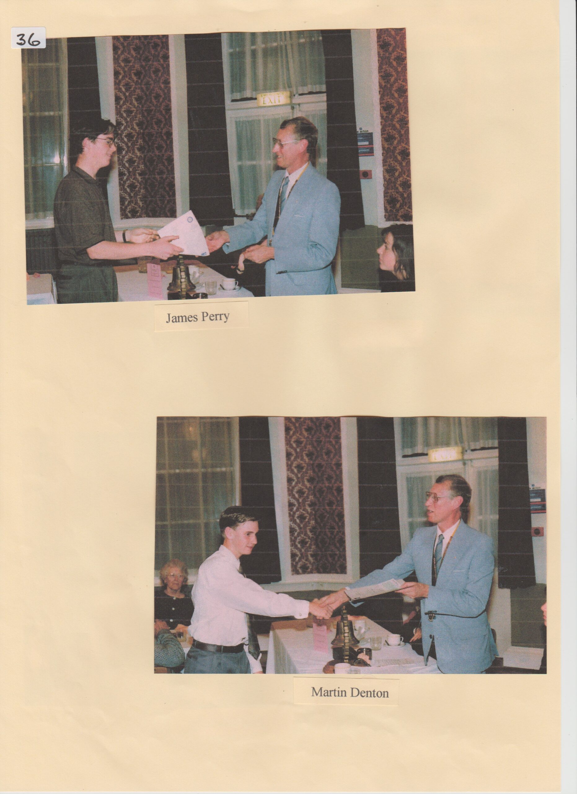 Tom Perry, Mark Denton Young Inventors Competition 1992
